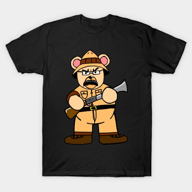 Teddy Roosevelt T-Shirt by DMArtwork